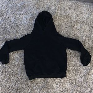 Black hoodie